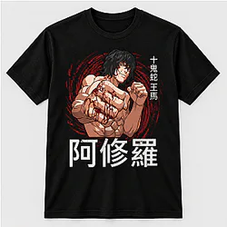 Kengan Ashura Tokita Ohma Bloody Punch Fighting Anime T-Shirt NTT1310 Kengan Ashura T-Shirts