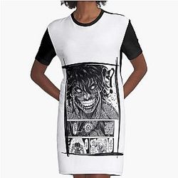 Kengan Ashura - Ohma Graphic T-Shirt Dress