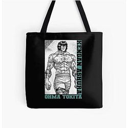 Ohma Tokita - Kengan Ashura All Over Print Tote Bag