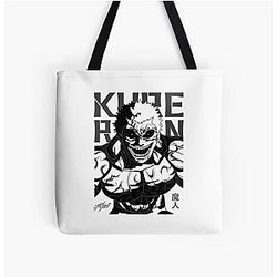 Raian Kure Kengan Ashura Omega  All Over Print Tote Bag