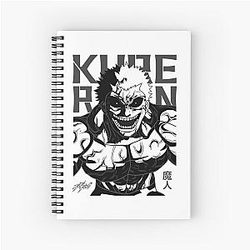 Raian Kure Kengan Ashura Omega  Spiral Notebook