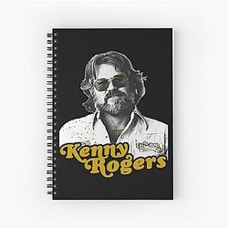 Kenny Rogers Spiral-Notebook