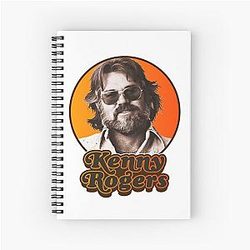 Kenny Rogers Spiral-Notebook