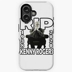 UZÜ Kenny Roger T-Shirt Kenny Rogers Rip Kenny Rogers 1938 bis 2020 iPhone Tough Case