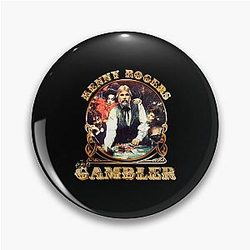 Kenny Rogers Der Gambler Original Pin
