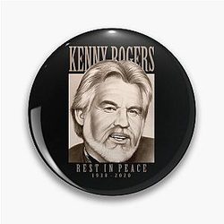 Musik Kenny Rogers Legend American Singer Pin