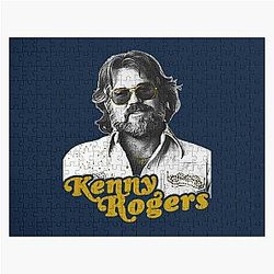 Kenny Rogers -- The Golden Gambler Tribute Jigsaw Puzzle
