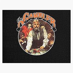 Amerikanische Sängerin Kenny Rogers Jahr Das Gambler Puzzle