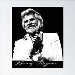 Kenny Rogers - Live Poster