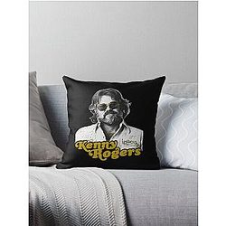Kenny Rogers Throw Pillow
