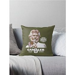 Kenny Rogers Tribute Throw Kissen