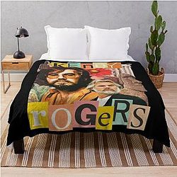 Kenny Rogers Coward Of The County Retro Gift Throw Blanket