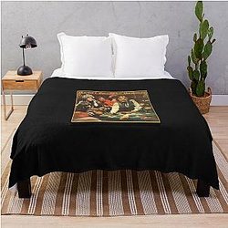 Kenny Rogers Kenny Rogers - The Gambler Poster Throw Blanket
