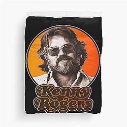 Kenny Rogers T-ShirtRetro Kenny Rogers Tribute dekbedovertrek