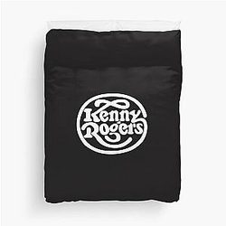 Kenny Rogers - Country music singer Kenny Rogers Duvet Cover