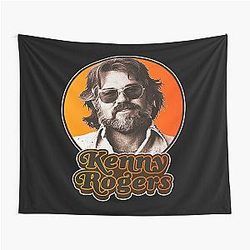 Kenny Rogers T-ShirtRetro Kenny Rogers Tribute Tapestry
