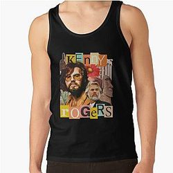 Kenny Rogers Coward Of The County Retro Gift Tank Top