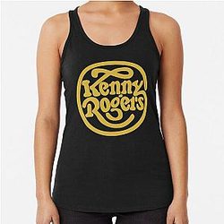 Kenny rogers Racerback Tank Top