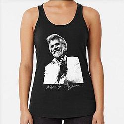 Kenny Rogers - Live Racerback Tank Top