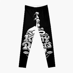 Vintage Retro Kenny Rogers American Singer Leggings