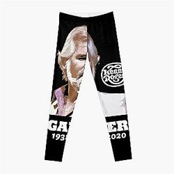 American Singer Kenny Rogers Country Music Leggings