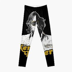 American Singer Kenny Rogers Legend The Golden Gambler Leggings