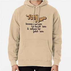 Kenny Rogers De Gambler Pullover Hoodie
