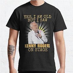Jahrgang Ja Ich bin alt aber ich sah Kenny Rogers Limited Edition Classic T-Shirt