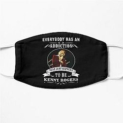 Kenny Rogers Flat Mask