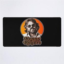 Kenny Rogers T-ShirtRetro Kenny Rogers Tribute Schreibtischmatte