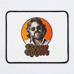 Kenny Rogers T-ShirtRetro Kenny Rogers Tribute Mouse Pad