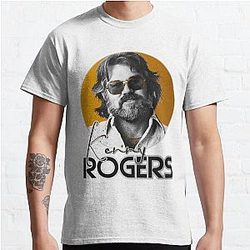 Rétro Kenny Rogers T-shirt classique de musique d'or country