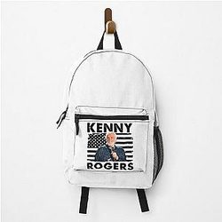 Retro American Flag Kenny Rogers Musik Limited Edition Rucksack