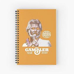 Kenny Rogers Tribute Spiral Notebook