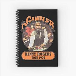 Kenny Rogers Spiral Notebook