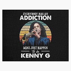 Everybody Has an Addiction My Just Be Kenny G Jigsaw Puzzle