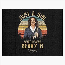 Just A Girl Who Loves Kenny Jigsaw Puzzle