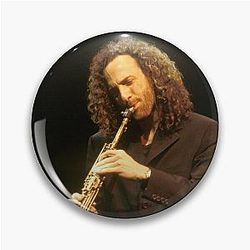Kenny G - Photograph Pin