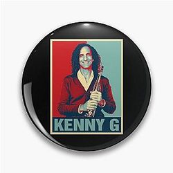 Retro Hope Style Kenny G Pin