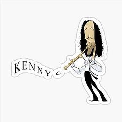 Kenny G Art Sticker
