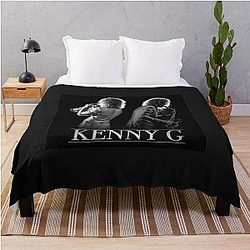 Kenny G artwork throw blanket