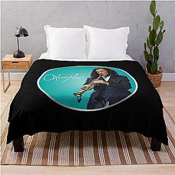 Kenny G Signature Throw Blanket for fans
