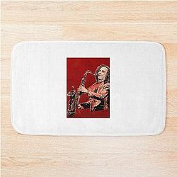 Kenny G saxophone Bath Mat