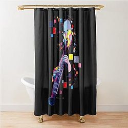 Kenny G Colorful Shower Curtain