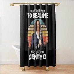 Sometime I Need to Be Alone and Listen to Kenny G Vintage Shower Curtain