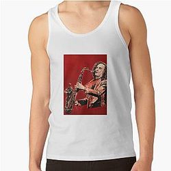 Kenny G Saxophone Tank Top