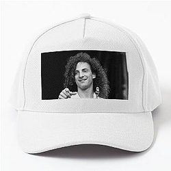Kenny G Macau BW Photograph Baseball Cap