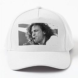 Kenny G BW Photograph Baseball Cap