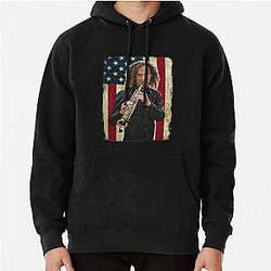 Vintage American Flag Kenny G Legend Hoodie