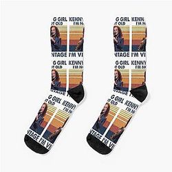 Retro Girl Vintage Socks